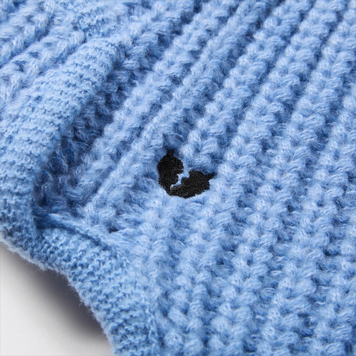 Ear Flap Beanie (Mid Blue)