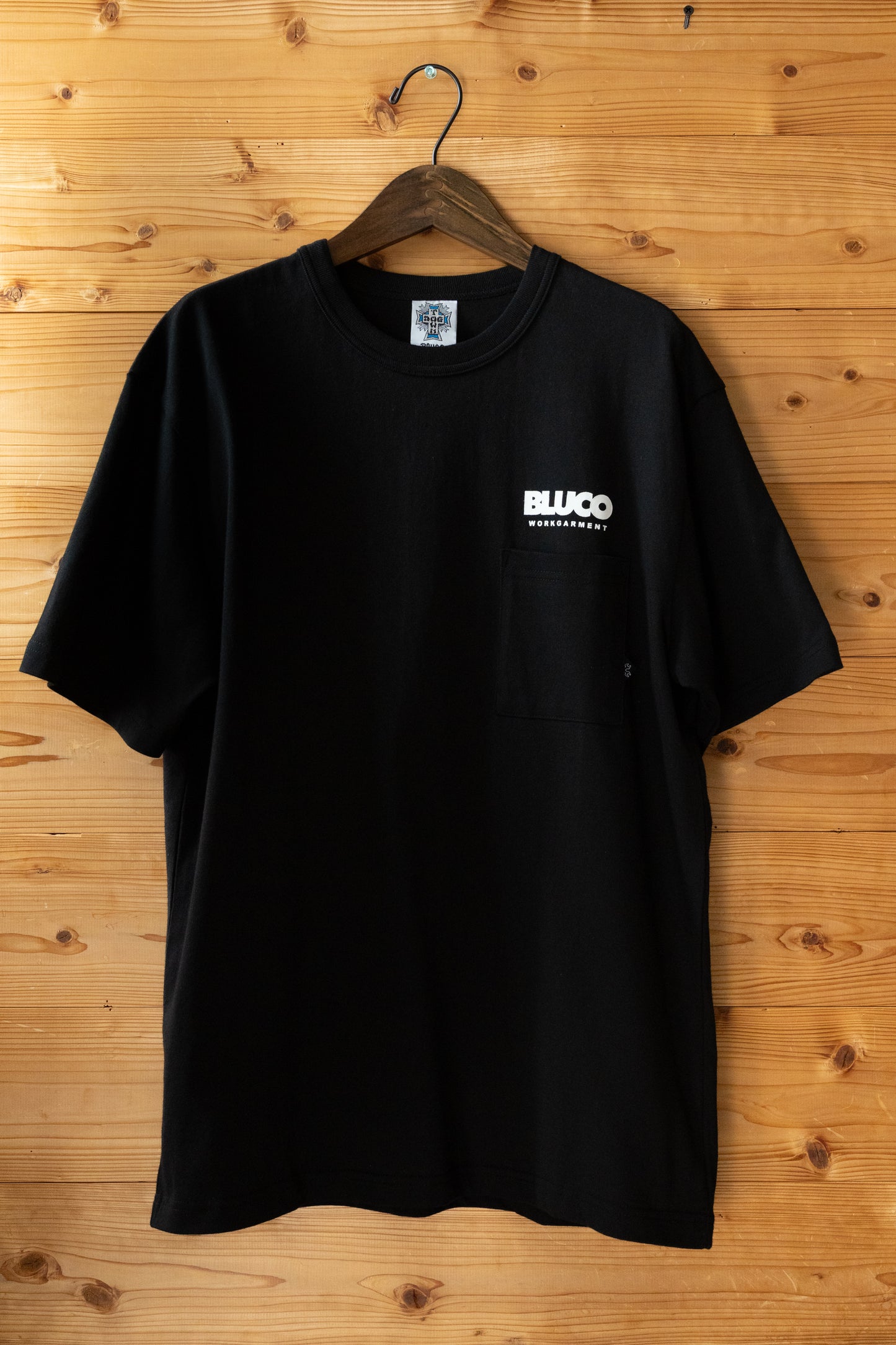 ポケットTシャツ - Logo-(Black)