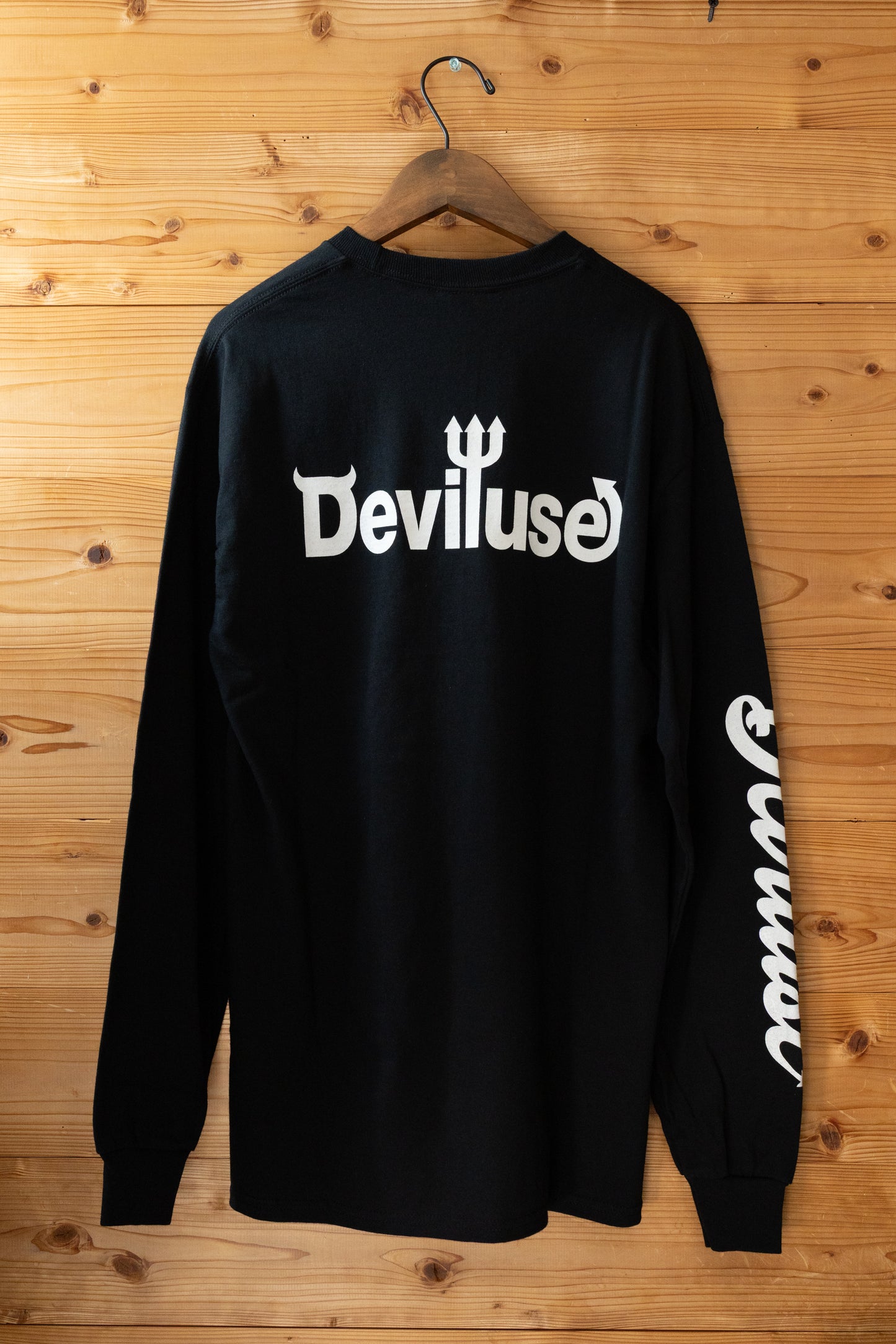 Eat'em L/S T-shirts(Black)