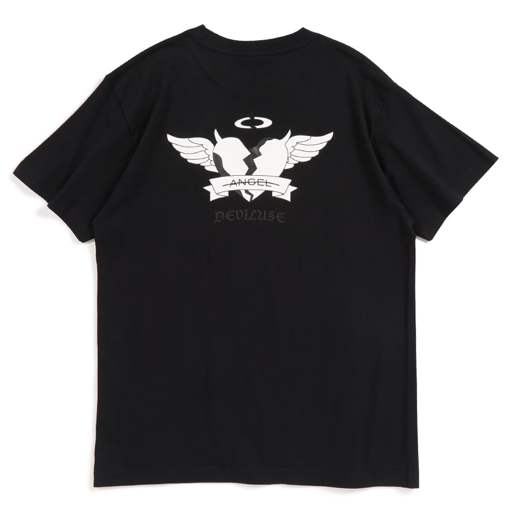 Heart Wings T-shirts (BLACK)
