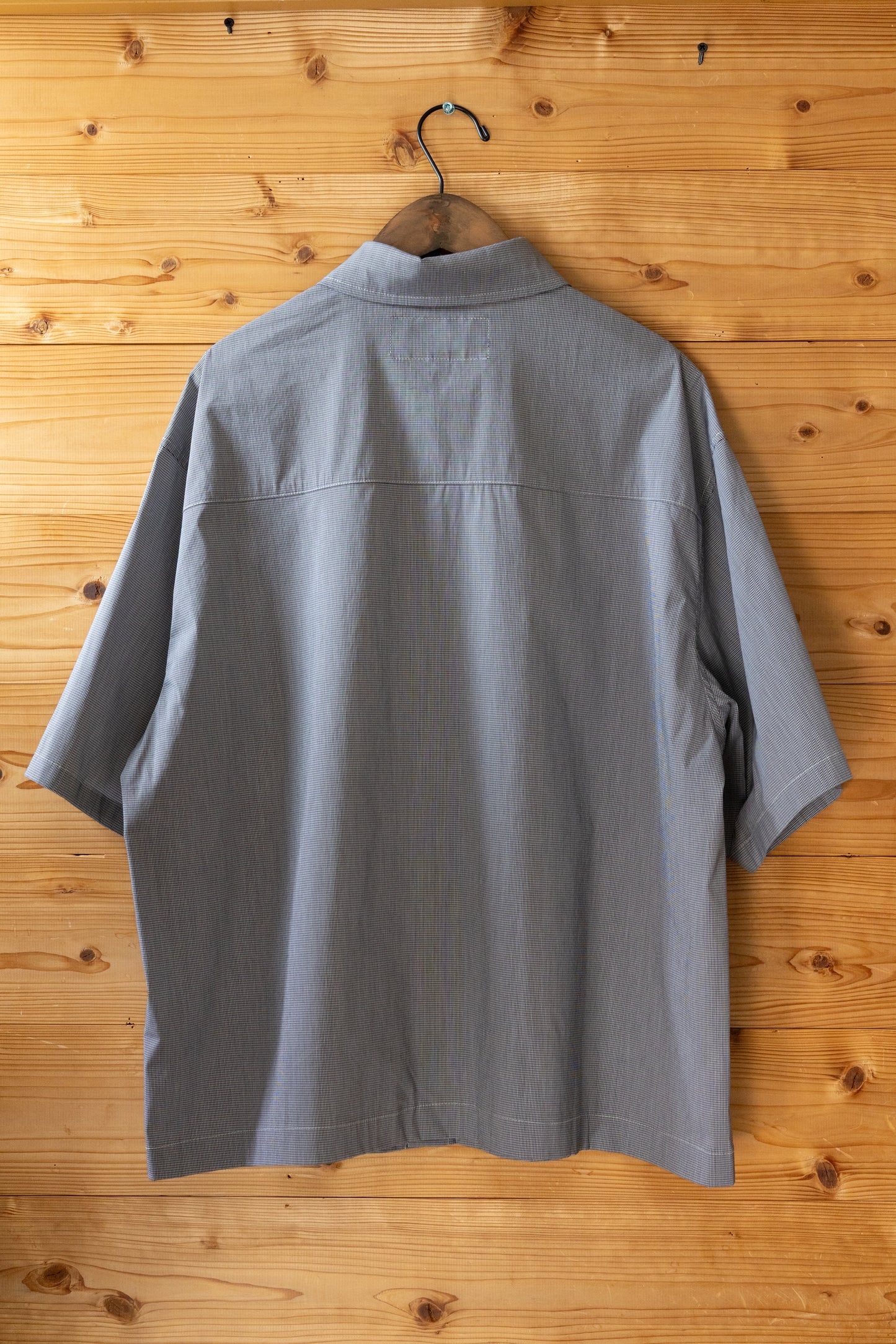 Check S/S Shirts(Black)