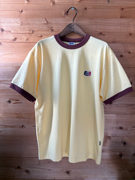 HEAVY DRY COTTON RINGER TEE -Champ-