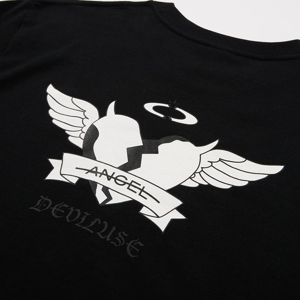 Heart Wings T-shirts (BLACK)