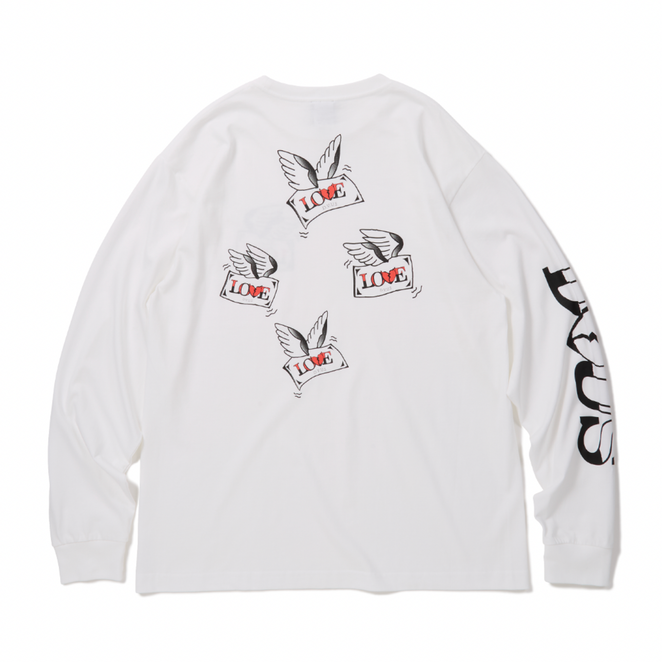 Falling out of Love L/S T-shirts  (White)