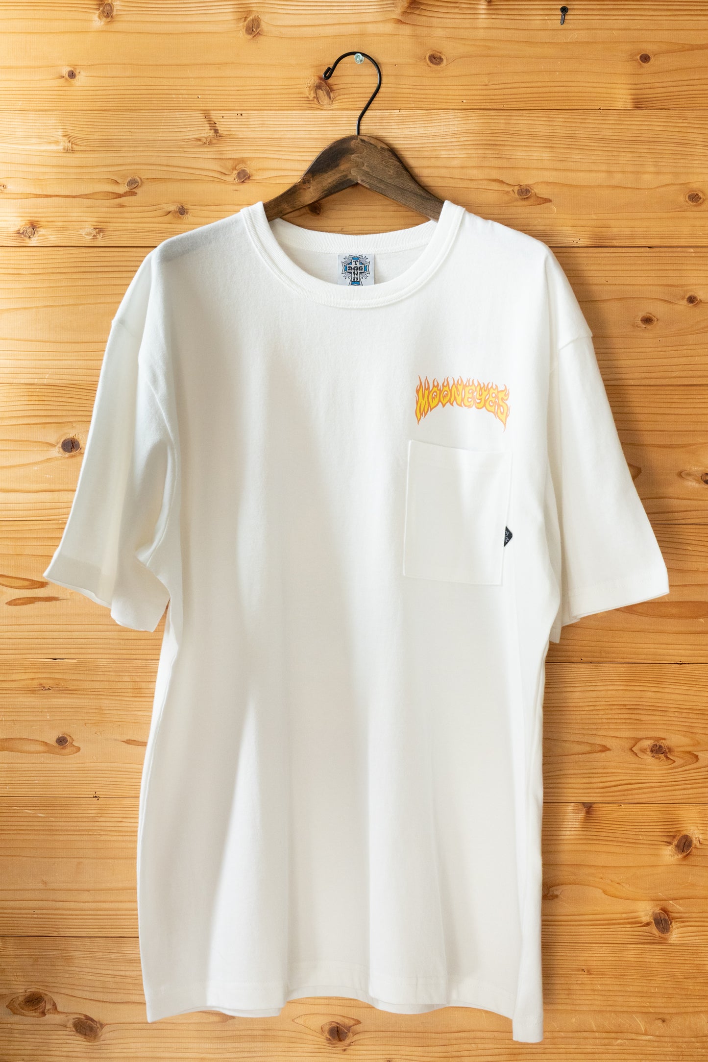 ポケットTシャツ -Fire-(White)