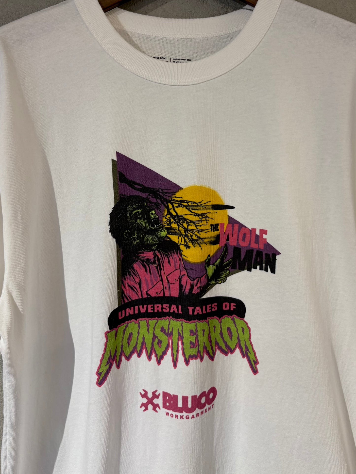 プリントTシャツ "The Wolf Man"
