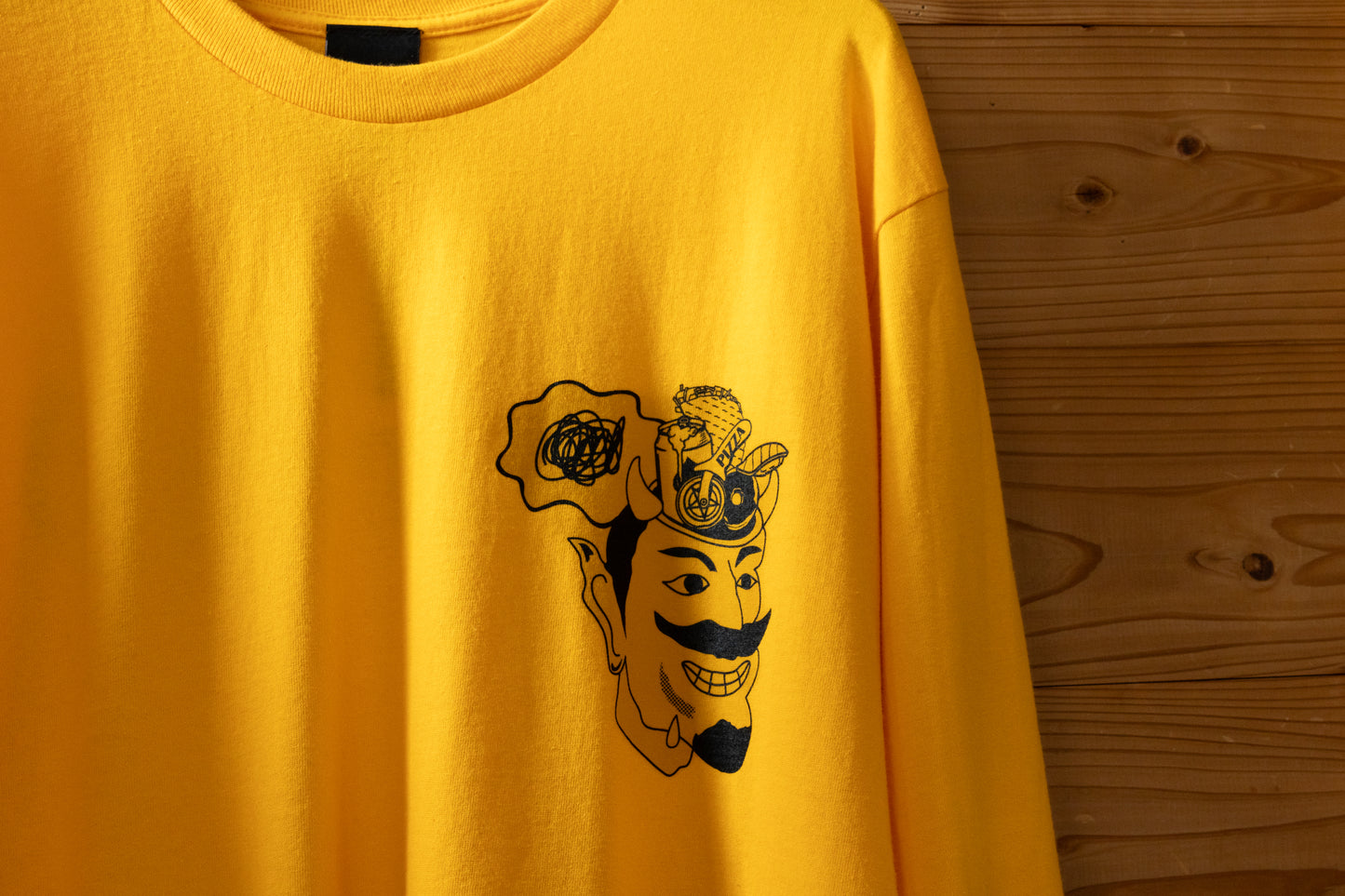 Eat'em L/S T-shirts(Yellow)