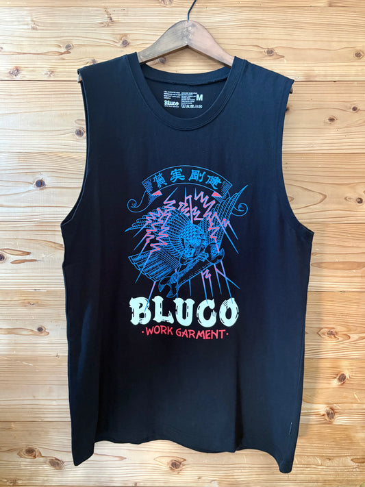 ノースリーブ プリントTシャツ -遊鷹-